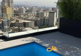 کامرانیه شمالی برج باغ برند340 متر 30 متر ویو مشجر