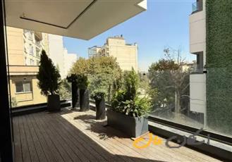 نیاوران 400 متر 35 متر تراس چشم انداز باغ طبقه 8 ( 20%آفر پول لازم)